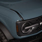 Putco 22-24 Ford Bronco Luminix DRL LED Light Hood Limb Riser (Factory Hood Side Hinge Replacements)