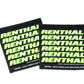 Renthal Team Clean Grip - Black/Green/White