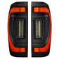 Oracle 19-23 GMC Sierra Black Series Flush Style LED Tail Lights - Factory Halogen