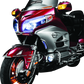 Kuryakyn Deco Eagle Fender Ornament 01-22 Honda GL1800 Chrome