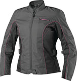 FIRSTGEAR Contour Jacket Womens Charcoal/Black/Pink - Small