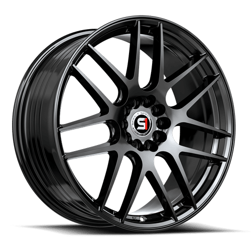 SPEC-1 RACING SP-65 Gloss Black 17x8 5x108/5x114.3 Wheels | Offset: 42 | Backspace: nan | Bore: nan