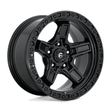 Fuel MATTE BLACK D697 17x9 5x127 Wheels