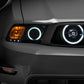 Raxiom 05-12 Ford Mustang GT LED Halo Fog Lights (Smoked)
