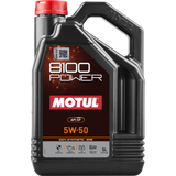 Motul 5L 8100 Power 5W50 Full Synthetic Engine Oil