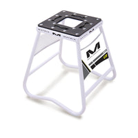 Matrix Concepts C2 Steel Stand with Nameplate - White