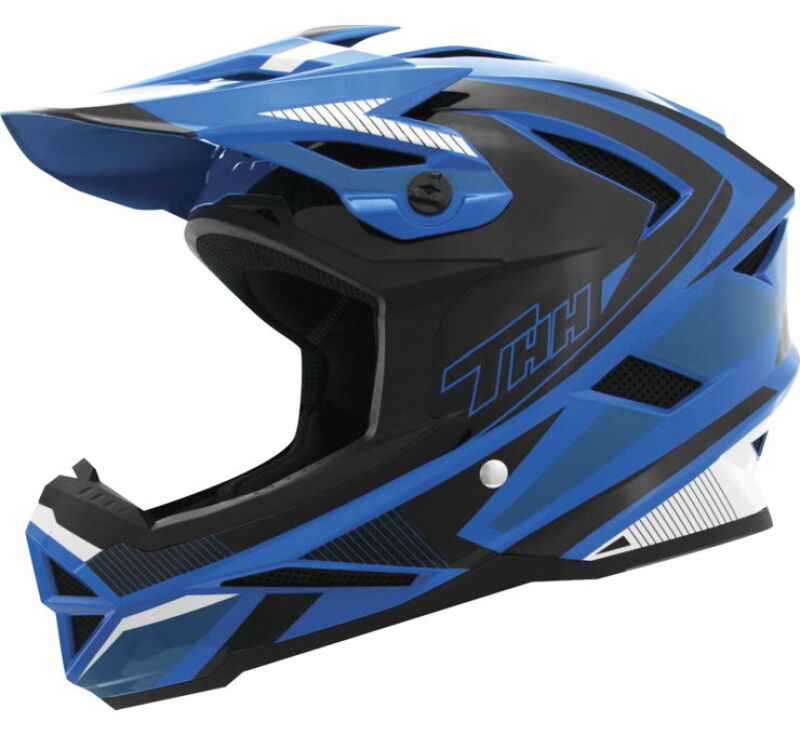 THH Helmets T-42 BMX Acceler Blue/White - Large