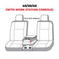 Covercraft 21-24 Ford F-150 Polycotton SeatSaver Custom Front Row Seat Covers - Charcoal