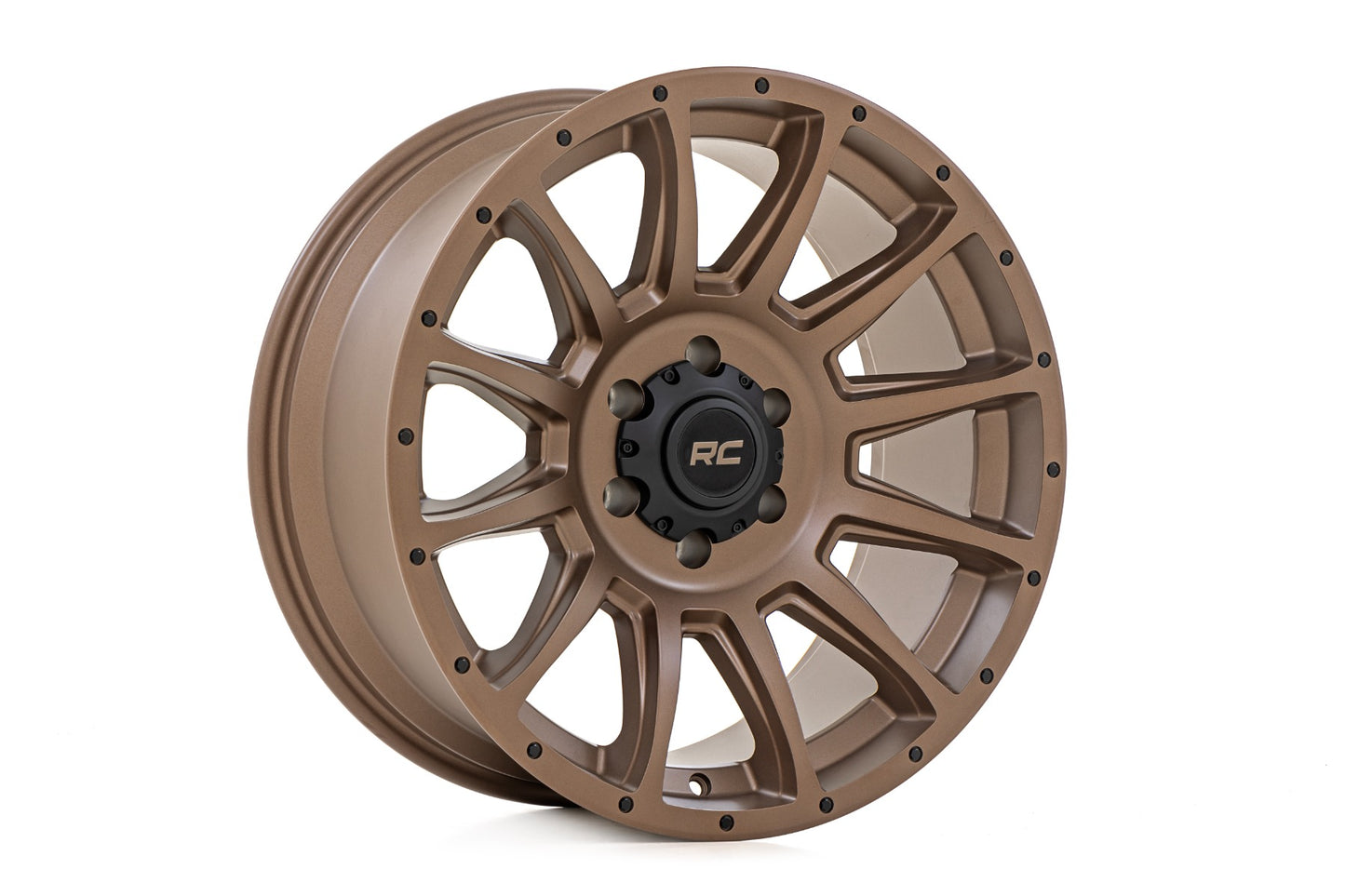 Rough Country 90 Series Wheel | One-Piece | Bronze | 20x10 | 5x5 | -19mm