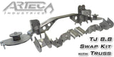 Artec Industries 97-06 Jeep Wrangler TJ8.8 Swap Kit With Truss