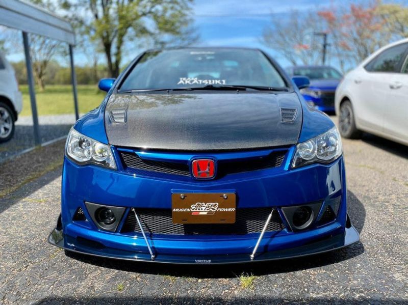 2006-2011 Honda Civic Mugen RR Bumper 2PC Front Splitter