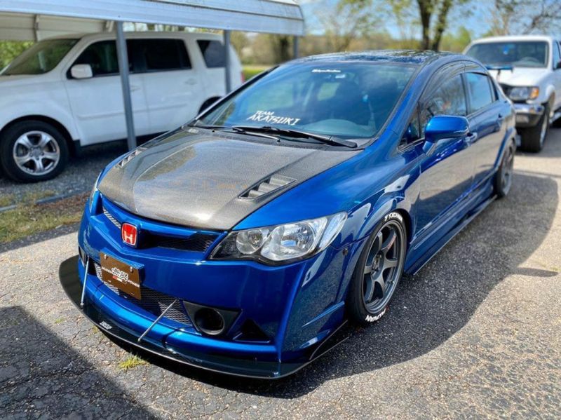 2006-2011 Honda Civic Mugen RR Bumper 2PC Front Splitter