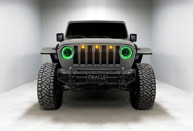 Oracle Oculus Bi-LED Projector Headlights for Jeep JL/Gladiator JT - w/ Simple Cntrl