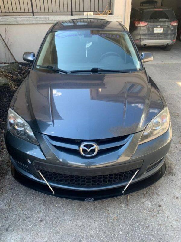 2007-2009 Mazda 3/Speed 3 2PC Front Splitter