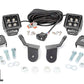 LED Light Kit | Cage Mount | 2" Black Pair | Amber DRL | Honda Pioneer 1000/Pioneer 1000-6