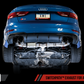 AWE Tuning Audi 8V S3 SwitchPath Exhaust w/Diamond Black Tips 102mm