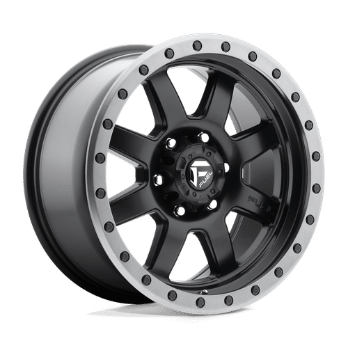 Fuel MATTE BLACK GUN METAL RING D551 18x9 6x135 Wheels