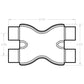 MagnaFlow Smooth Trans X 2.25/2.25 X 12 SS
