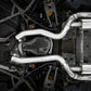 MBRP 18-22 BMW M2 Competition 3.0L T304 SS 3in Resonator-Back Exhaust Quad Rear w/ Carbon Fiber Tips