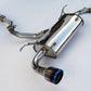 Invidia Subaru BRZ / Scion FRS Q300 w/ Rolled Titanium Tips Cat- Back Exhaust (Blue Edge)