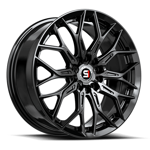 SPEC-1 RACING SP-57 Gloss Black 17x7.5 5x100/5x114.3 Wheels | Offset: 42 | Backspace: nan | Bore: nan