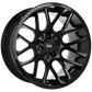 Ruffino HARD Tactical Gloss Black - Milled EdgeRUF4920002 | Size: 20x10.0 | Bolt Pattern: 5x127/5x139.7 | Offset: -12 | Center Bore: 77.8