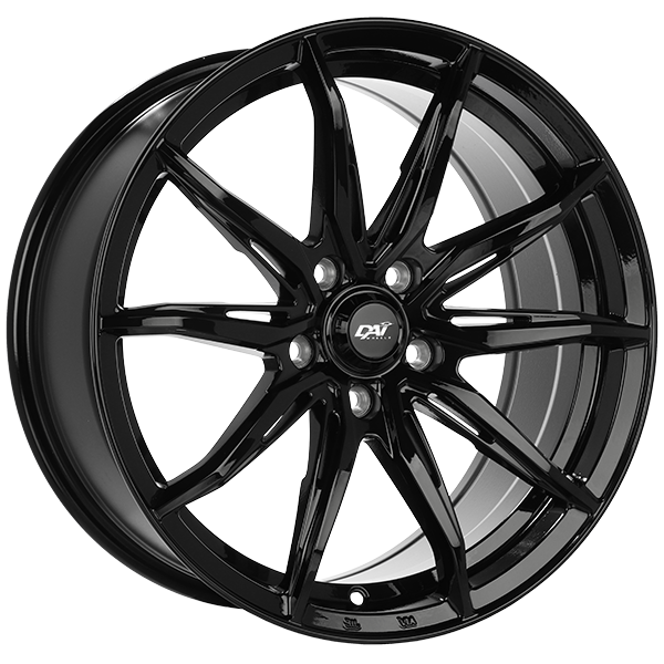 DAI Wheels FRANTIC Gloss BlackDW11515007 | Size: 15x6.5 | Bolt Pattern: 5x100 | Offset: 38 | Center Bore: 73.1