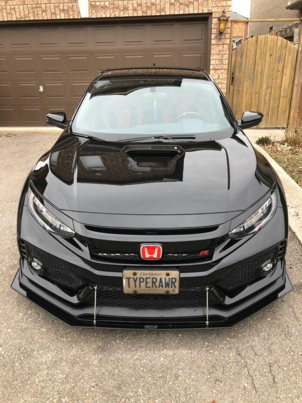 2017-2021 Honda Civic Type R Version 2 2PC Front Splitter