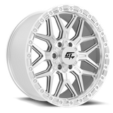 Revolt 17x9 5x127 / 5x139.7 +12 Hyper Silver Machined Face