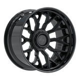 SENTALI BFX Gloss Black Lip / Matte Black Centre BFX2 24x12 8x165.1/8x180 Wheels