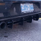 2018-2021 Volkswagen Golf R MK7.5 Rear Diffuser+Rear Corner Spats