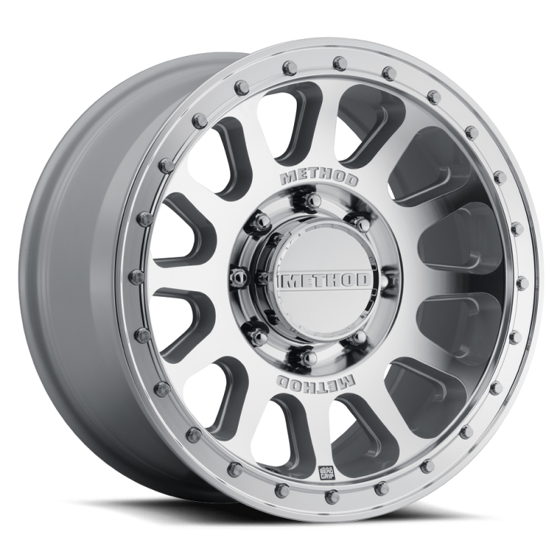 Method MR709 HD Bead Grip 18x 9in / ET12 / 8x170 BP / 125mm Bore - Machined Wheel