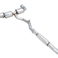 AWE Tuning Subaru BRZ/ Toyota GR86/ Toyota 86 Touring Edition Cat-Back Exhaust- Chrome Silver Tips