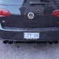 2018-2021 Volkswagen Golf R MK7.5 Rear Diffuser+Rear Corner Spats