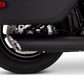 Vance & Hines 2025+ HD Softail Twin Slash 4in Round Black Slip-On Exhaust