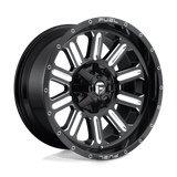 Fuel GLOSS BLACK MILLED D620 20x10 8x170 Wheels