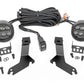 LED Light Kit | Ditch Mount | Black Series Round | 3.5 Inch | Amber DRL | Chevy 1500 (99-06)