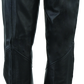 River Road Plains Leather Chaps Black Womens - Small