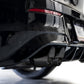AWE Tuning MK8 Volkswagen Golf R 3in Track Edition Quad Exhaust - Diamond Black Tips