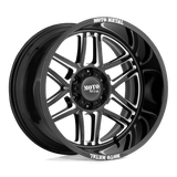 Moto Metal GLOSS BLACK MILLED MO992 FOLSOM 20x9 6x135 Wheels