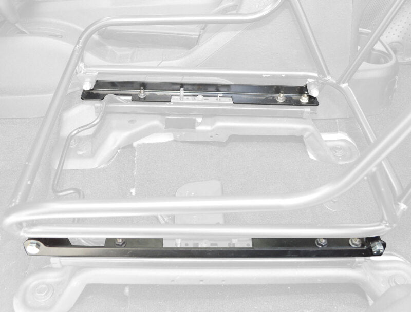 PRP Jeep Wrangler JK/JKU Daily Driver High Back Suspension Seats Kit (Pair) - Black