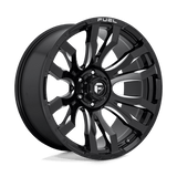 Fuel GLOSS BLACK MILLED D673 20x8.25 8x165.1 Wheels
