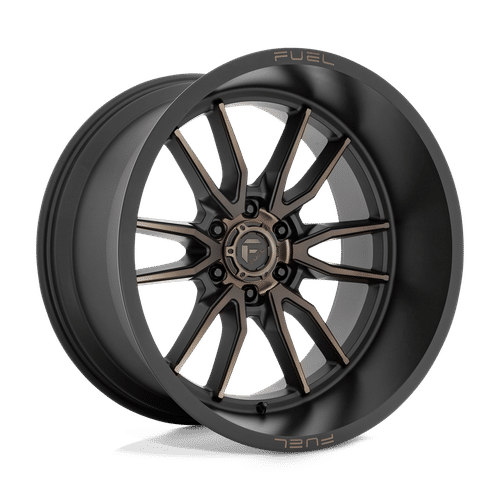 Fuel MATTE BLACK DOUBLE DARK TINT D762 22x12 6x139.7 Wheels