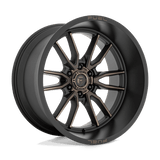 Fuel MATTE BLACK DOUBLE DARK TINT D762 22x12 6x139.7 Wheels