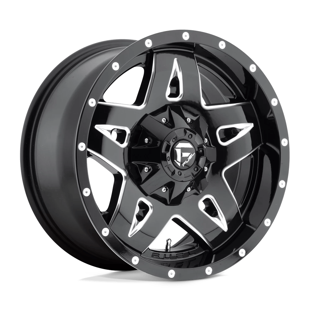 FUEL D554 FULL BLOWN 20x9 5x127/5x114.3 1 GLOSS BLACK MILLED