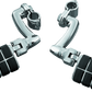 Kuryakyn Dually ISO  Pegs With 1inch Clamp Chrome (Pair)