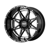 Moto Metal Gloss Black Milled MO993 HYDRA 18x8.5 6x139.7 Wheels