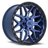 Revolt 17x9 6x135 / 6x139.7 -12 Midnight Blue with Black Ring