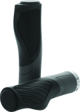 BikeMaster Lock-On Ergo Grips - Black/Grey