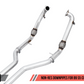 AWE Tuning Audi B9 S5 Coupe 3.0T Track Edition Exhaust - Diamond Black Tips (102mm)